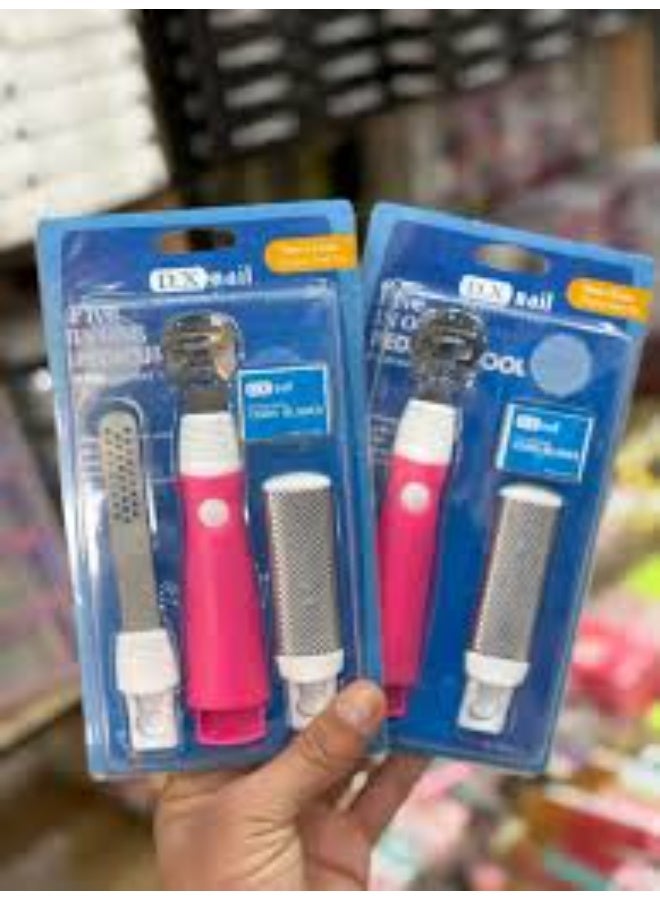 مجموعة ألواح تلميع القدمين من ، مصممة خصيصًا لإزالة الجلد الميت وتنعيم باطن القدمين. - Image 2