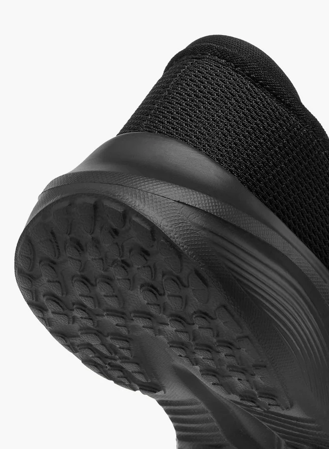 Dash Girls Textured School Shoes with Hook and Loop Closure