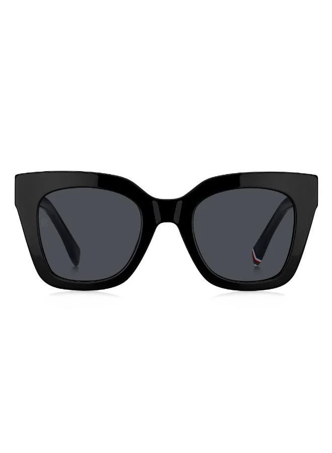 TOMMY HILFIGER  Women's UV Protection Sunglasses Th 2051/S Black 45.5 - Lens Size: 50 Mm for Women | Best Price UAE