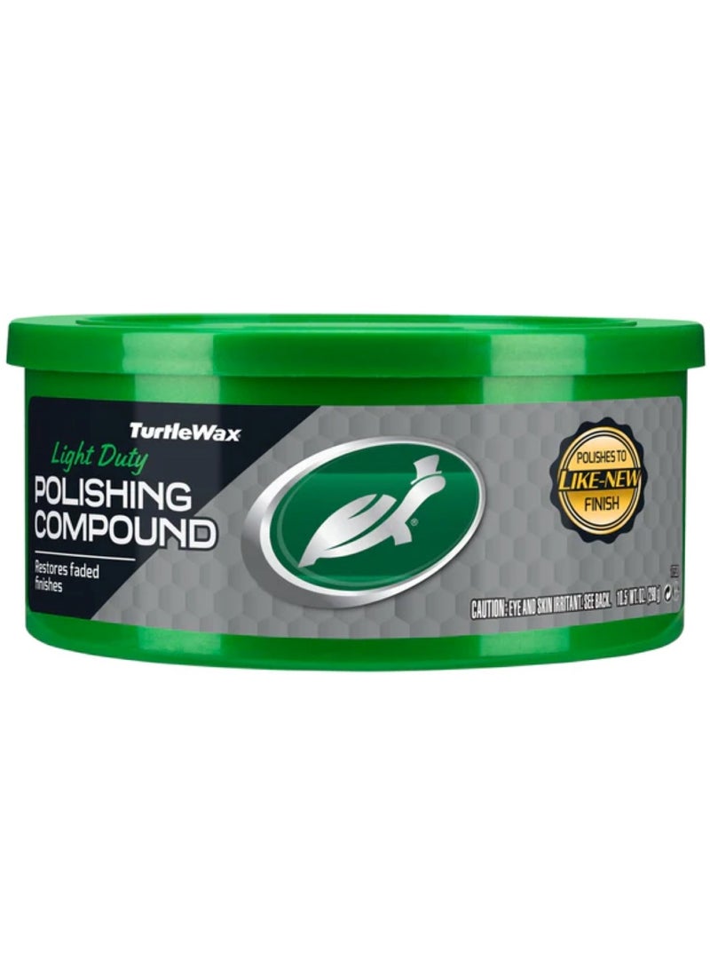 TurtleWax Car Polishing Compound Paste for Faded Paint and Surface Scratch Removal - 298g - Image 1