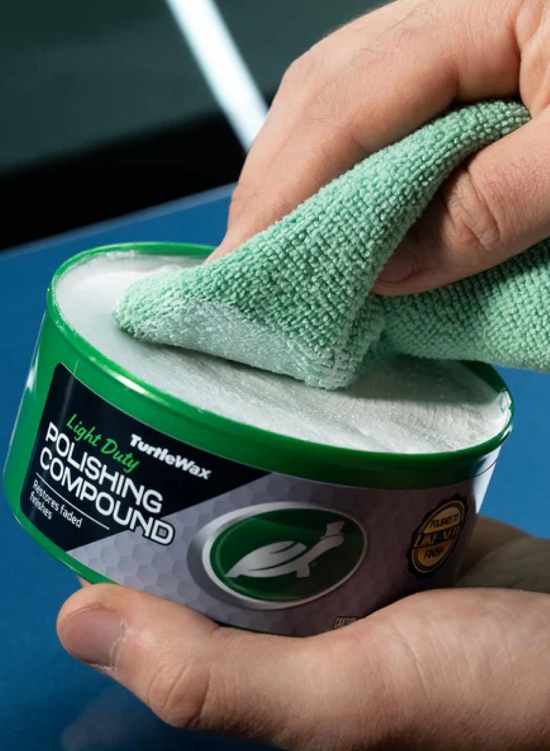 TurtleWax Car Polishing Compound Paste for Faded Paint and Surface Scratch Removal - 298g - Image 3