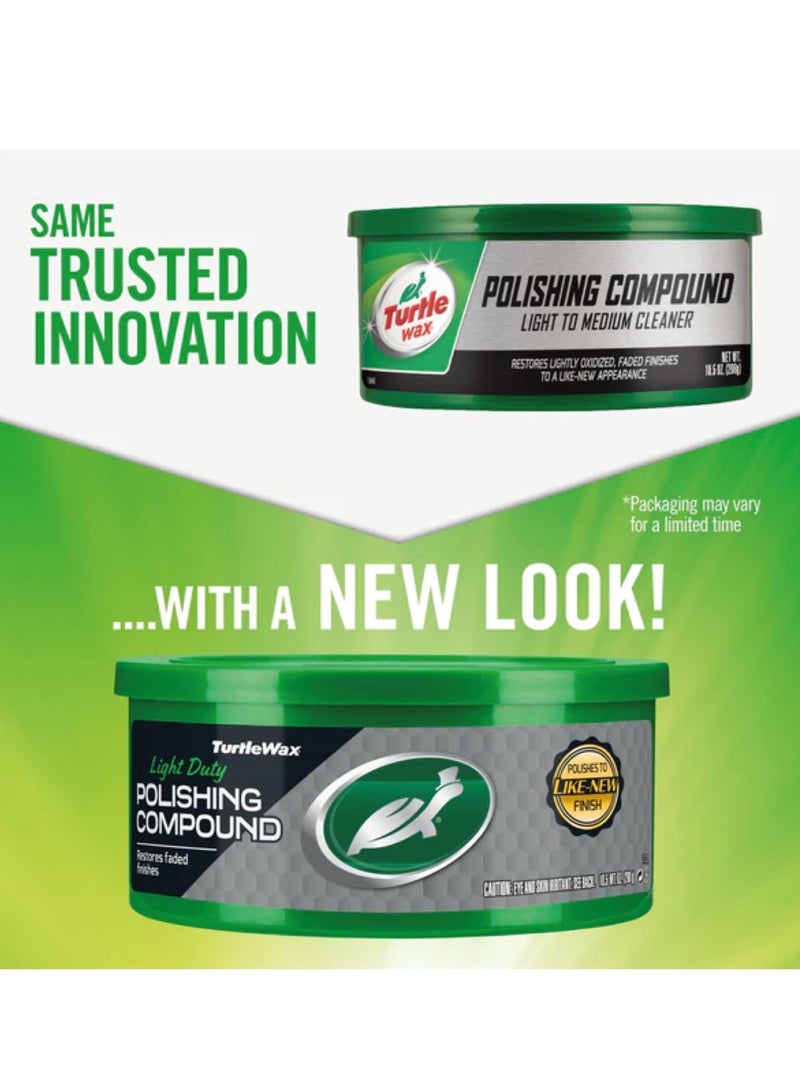 TurtleWax Car Polishing Compound Paste for Faded Paint and Surface Scratch Removal - 298g - Image 4
