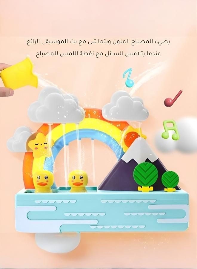 جودي بلاي مجموعة ألعاب حمام تفاعلية ممتعة مع كرات دوارة ورشاش ماء - Image 2