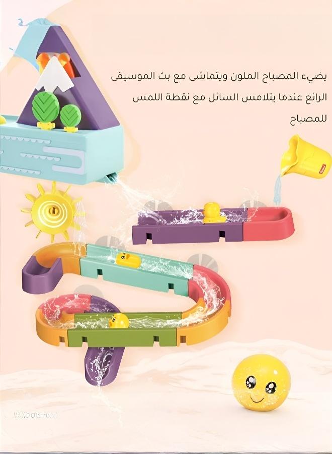 جودي بلاي مجموعة ألعاب حمام تفاعلية ممتعة مع كرات دوارة ورشاش ماء - Image 4