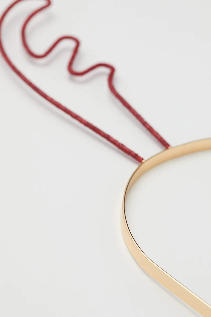 H&M Alice band with antlers