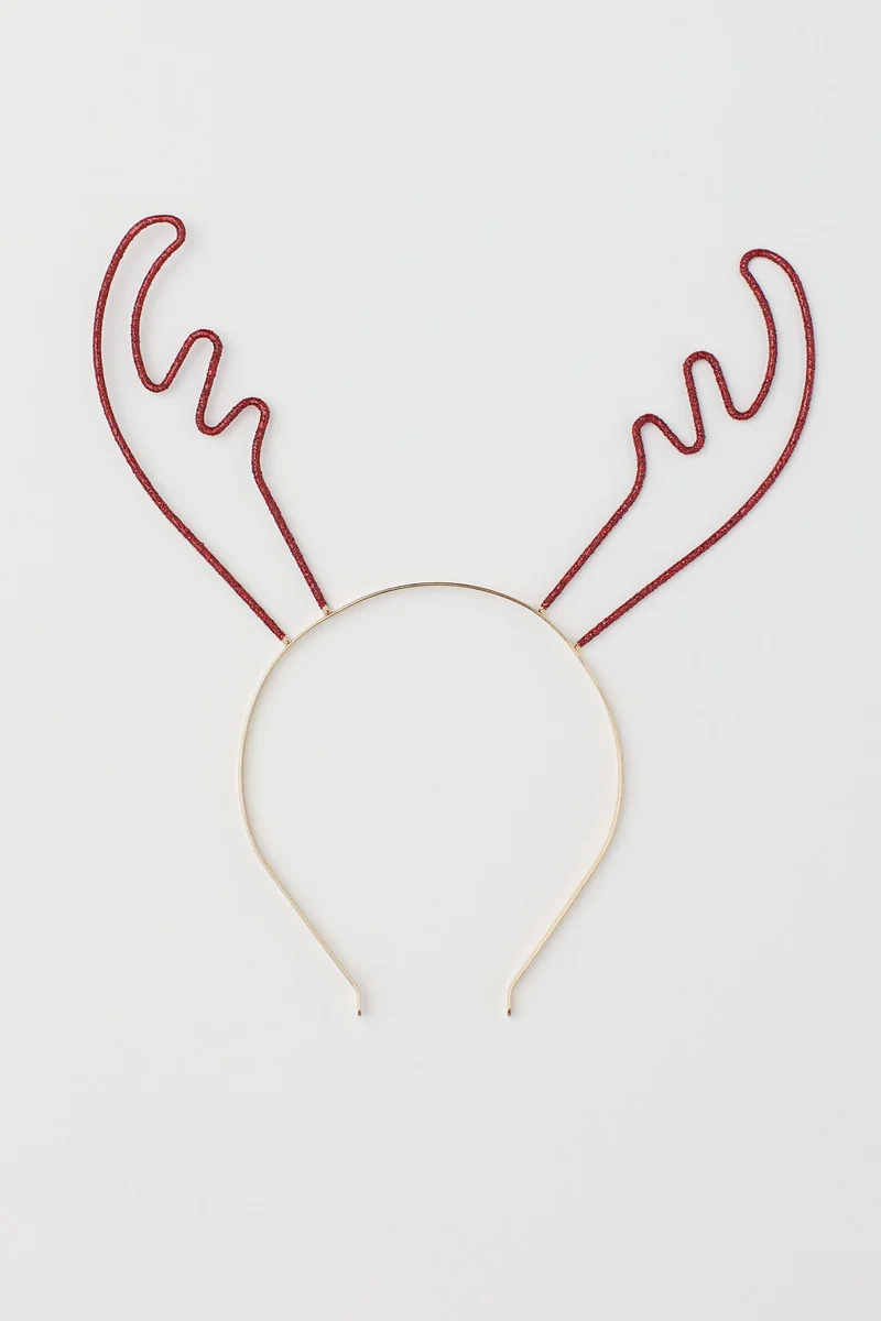H&M Alice band with antlers