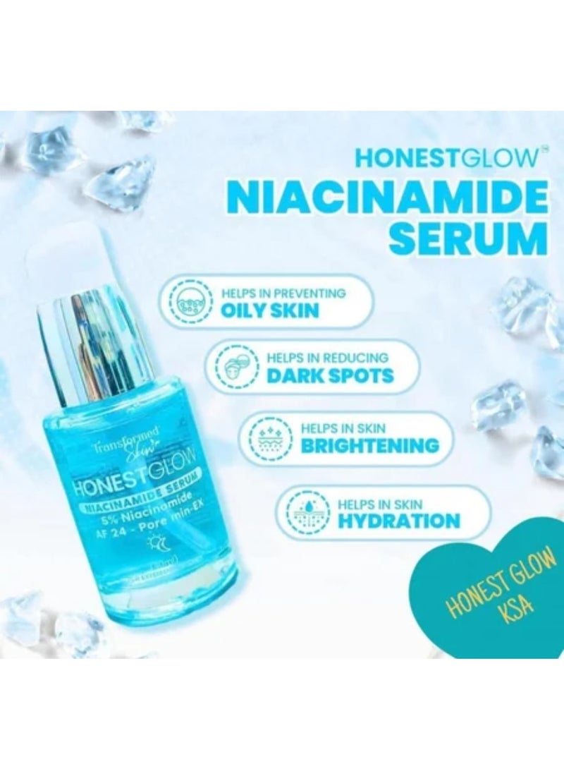 Transformed Skin Honest Glow Serum 5% Niacinamide 30 ml - Image 3