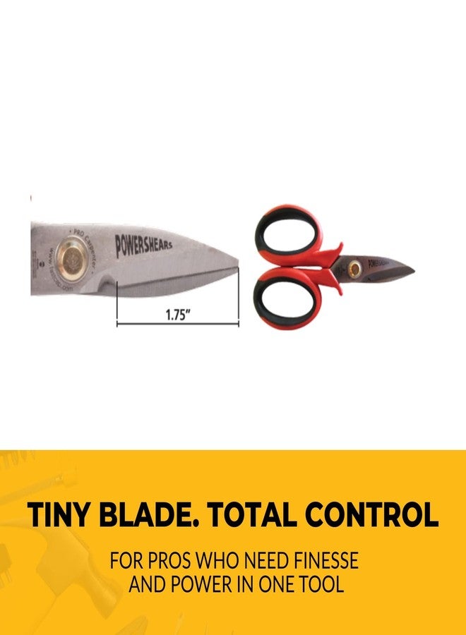 FastCap Razor Sharp Compact Power Shears for Cutting Through Veneer, Burlap or even Aluminum - Perfect for Carpentry and Woodworking - 80549 - Image 3