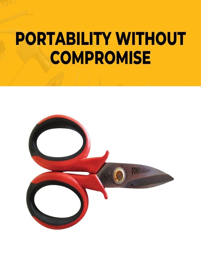 FastCap Razor Sharp Compact Power Shears for Cutting Through Veneer, Burlap or even Aluminum - Perfect for Carpentry and Woodworking - 80549 - Image 5