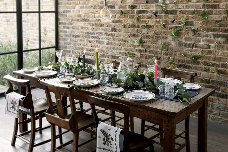 Portmeirion Botanic Garden 8.75" Spoon Rest, Daisy Floral Motif - Dishwasher, Microwave Safe, Chip-Resistant Porcelain - Ideal for Kitchen Counter or Stove Top, Kitchen & Cooking Essential - Image 2