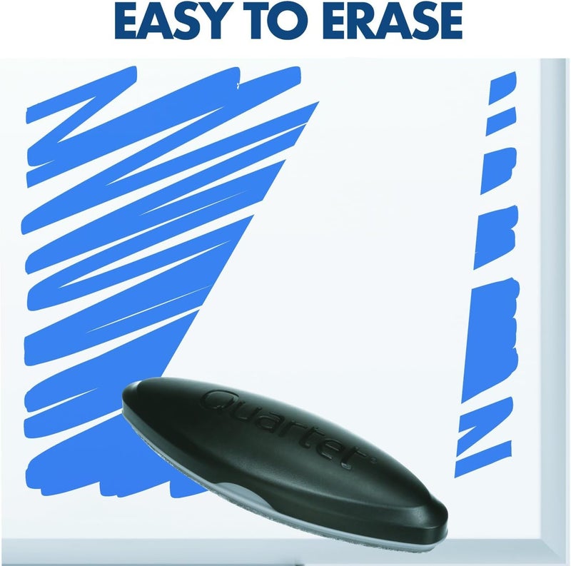 Quartet علامات جافة من كواترت مع علامات السبورة طرف مائل ألوان جريئة EnduraGlide أقلام السبورة الجافة ألوان متنوعة 12 عبوة 500120MA - Image 5