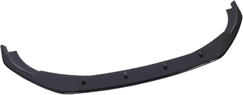 Front Bumper Lip Spoiler, 3pcs Aerodynamic Front Lip Splitter Body Kit with Premium ABS Construction, Glossy Black Finish, Complete Installation Kit for MK6 GTD 2008-2012 - Image 5