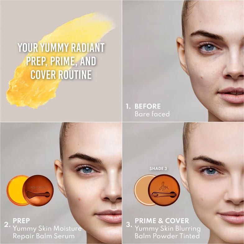 Danessa Myricks Beauty Yummy Skin Moisture Repair Balm Serum - An intensely hydrating balm that preps the skin for optimal, smooth makeup application. - Image 5