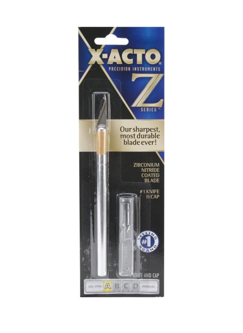 X-Acto - X-Acto No 1 Precision Knife | Z-Series, Craft Knife, with Safety Cap, 11 Fine Point Blade, Easy-Change Blade System - Image 1