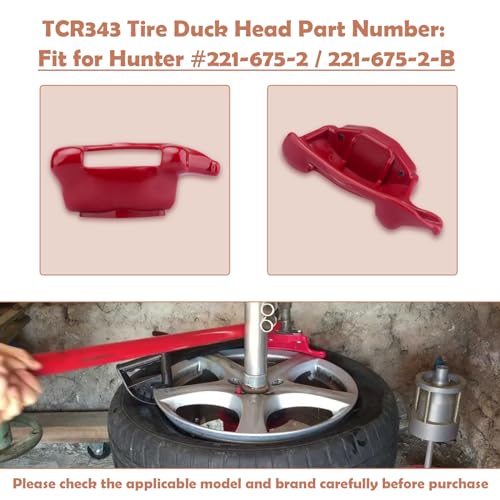 Luojiedejinbiao TCR343 Tire Changer Machine Duck Head Replacement for Hunter Tire Changers Mount / Demount Duckhead #221-675-2-B TC250 TC300 TC325 TC350 TC2000 TC3250 TC3300 TC3305 TC3315 TC3500 TC3700 TC3715 TC3900 - Image 3