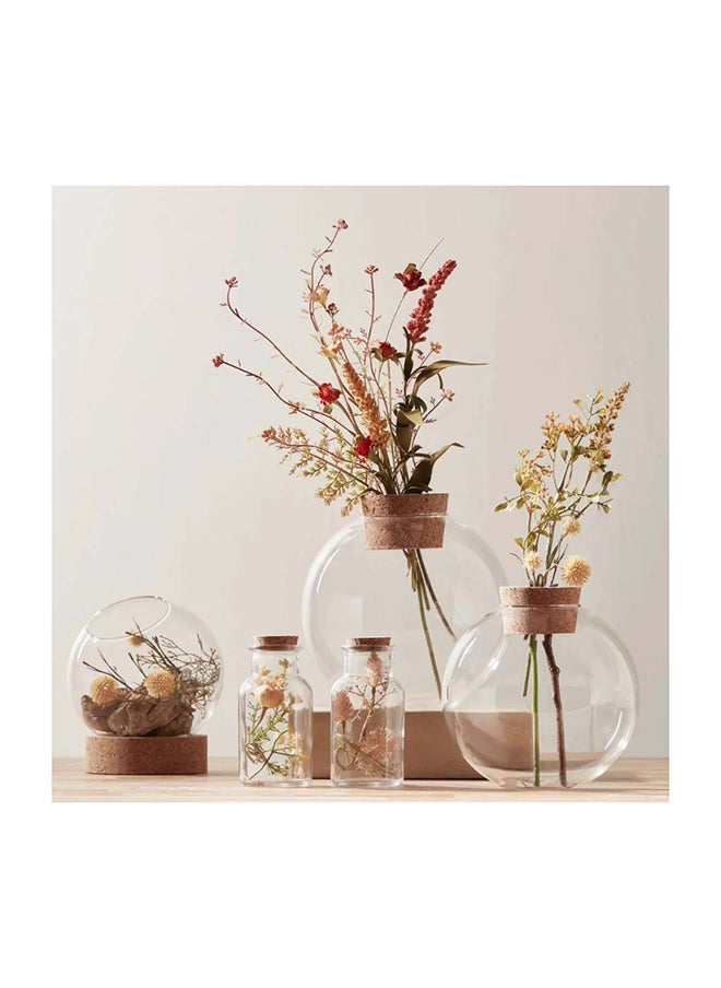 Suncoast Jillian Clear Glass Vase (S)  - Image 1