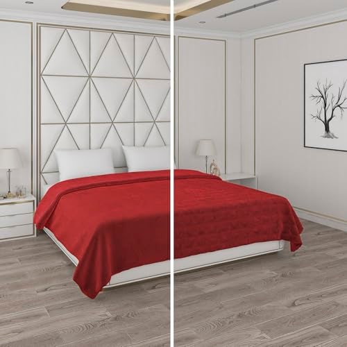 Monte Carlo Orion (850 GSM) Luxury Weaving Jaquard Double Bed Blanket for Heavy Winter Size (2.20 m x 2.40 m) 4.5 KG - Image 1