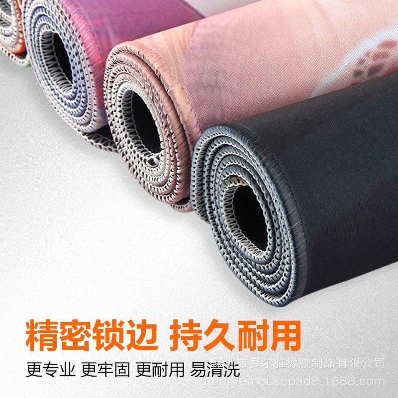 Pure Black Mouse Pad Large Pad To Map/Make Office Keyboard Pad Game Table Pad Mousepa Factory - Image 4