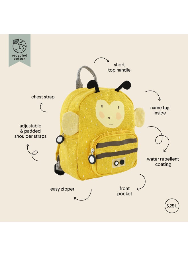 Trixie Kids Backpack Small - 9.84 Inch/25 cm - Mrs. Bumblebee - Image 2