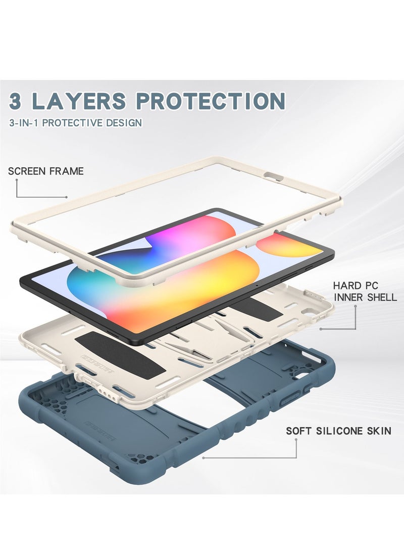 GULFLINK Gulflink Back Cover Protect Case for SAMSUNG Tab S6 Lite P610/P615 10.4inch cornflower blue  - Image 4