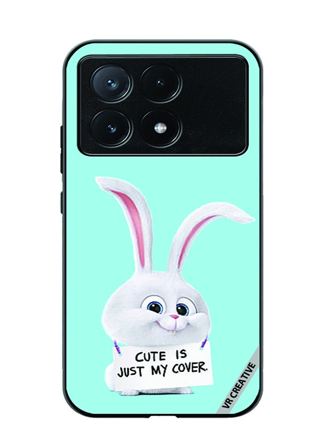 VR CREATIVE Protective Case Cover For Xiaomi Poco X6 Pro Bunny Design Multicolour - Image 1