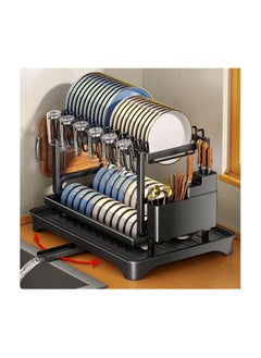 Generic Dish Drying Stand, Kitchen Dish Drainer, Dish Filter Sink Drainer,  Plate Cutlery Rack, Cup Rack  - Image 3