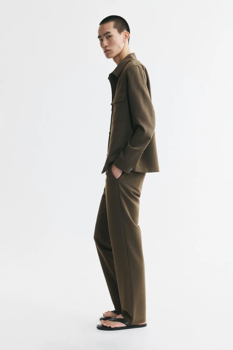 H&M  Regular Fit Twill trousers for Men | Best Price UAE