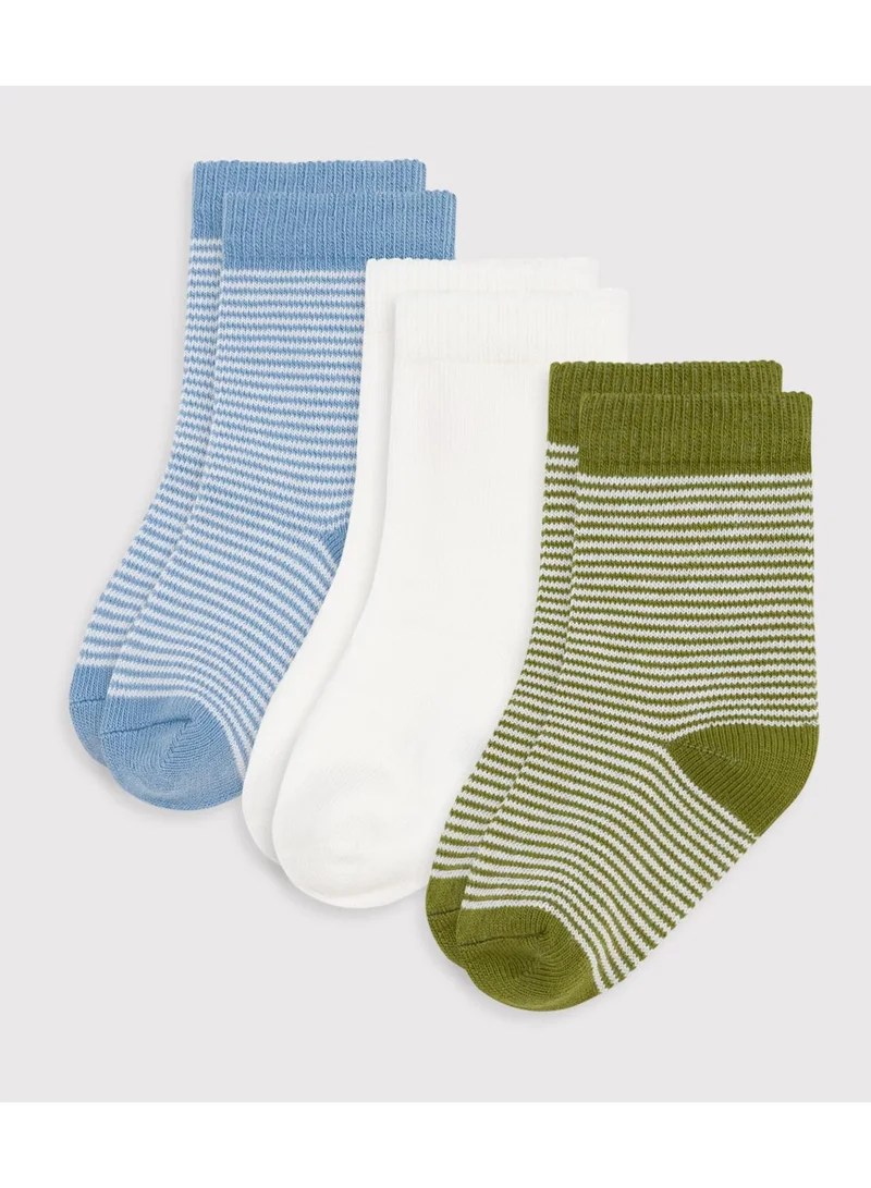 بيتي باتو جوارب قطنية مخططة للأطفال - عبوة من  قطع