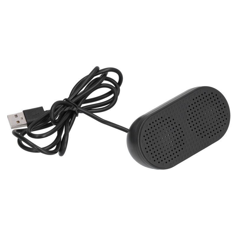 مكبر صوت سطح المكتب الصغير بتوصيل USB: مادة ABS، فك تشفير بطاقة صوت USB مدمجة، صوت مستعرض - مكبر قوة رقمي عالي الكفاءة للاستخدام في المكتب المنزلي والاستخدام الخارجي - Image 1