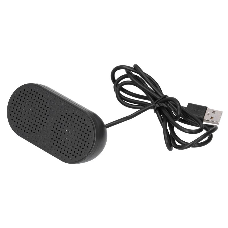 مكبر صوت سطح المكتب الصغير بتوصيل USB: مادة ABS، فك تشفير بطاقة صوت USB مدمجة، صوت مستعرض - مكبر قوة رقمي عالي الكفاءة للاستخدام في المكتب المنزلي والاستخدام الخارجي - Image 4