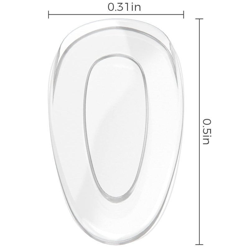 HILEEN 6 Pairs Replacement Nose Pads Nose Piece for Oakley Feedback OO4079 | Holbrook Metal OO4123 | Gauge 6 OO6038 | Gauge 8 OO4124 | Crosshair OO4060 OO6014 OO4069 | Elmont M L OO4119 Sunglass - Image 2