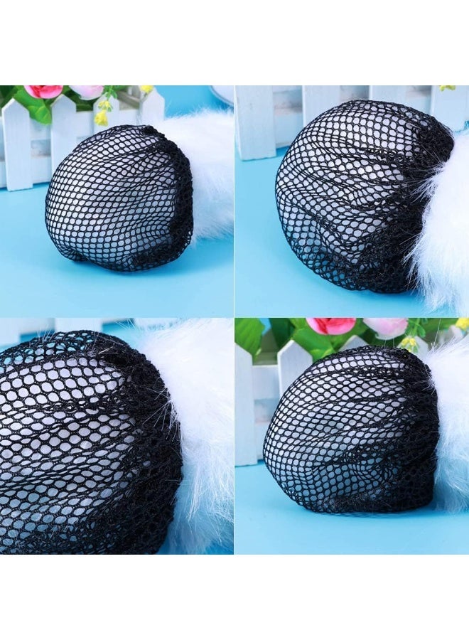 Elastic Hair Net for Buns, Fine Invisible Mesh Snood, Nylon, Universal Size, for Ballet, Food Service, and Professional Use - Image 3