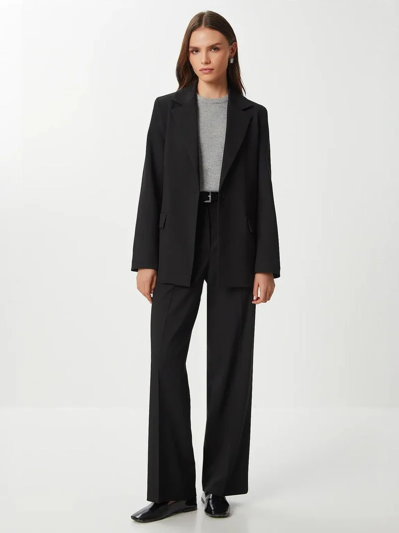 Lovely Istanbul ISTANBUL Pleated Straight Leg Pants