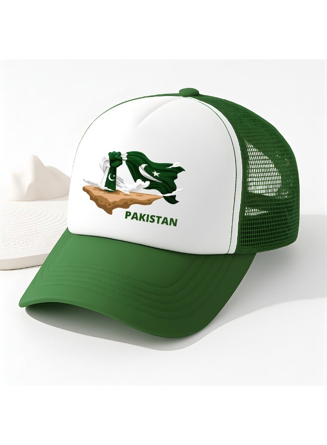 PRINTSHOP4ME Pakistan Independence Day Baseball Cap for Both Men and Women With Metal Adjustable Buckle Closure - Great Accessory for Sporting Events, Outdoor Activities, and Events - Image 3