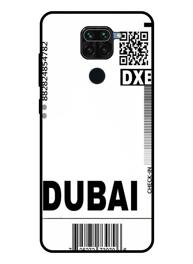 Theodor Protective Case Cover For REDMI Note 9  DXB Boarding pass - Image 1