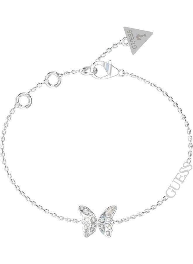 GUESS Pave Butterfly Bracelet 