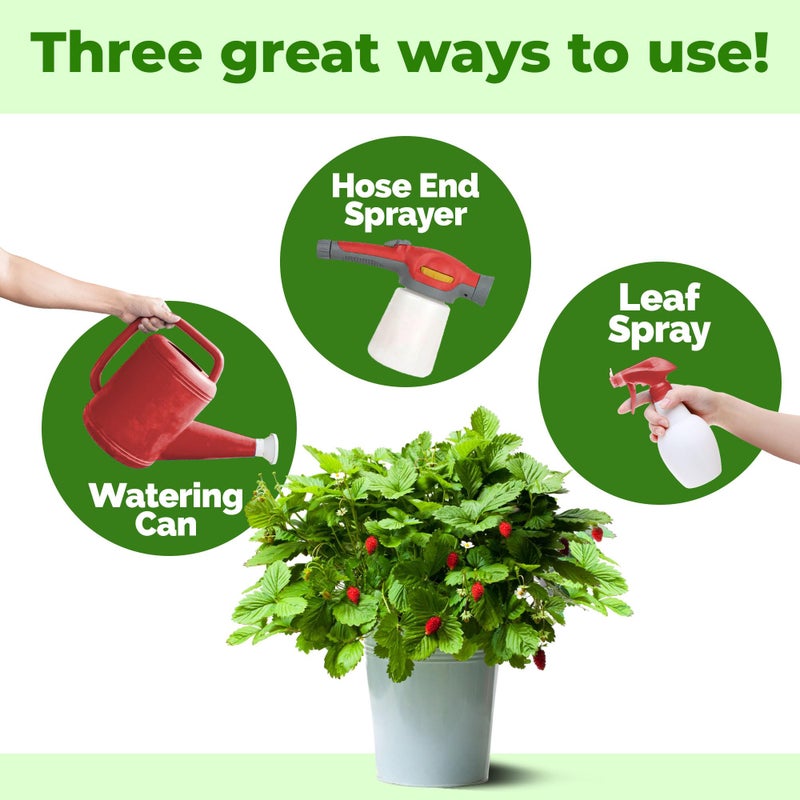 TPS NUTRIENTS Garden Fertilizer, Complete Liquid Garden Plant Food for Edible Plants, 32 oz (1 Quart) - Image 4