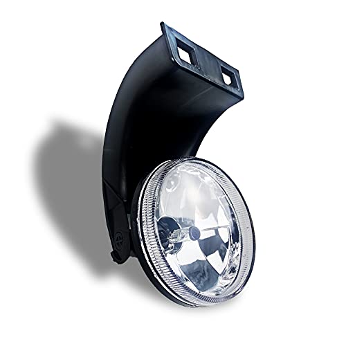 BOXLIGHT Fog lights Compatible with [1994-2002 Dodge RAM 1500 2500 3500] Pair Left+Right With 880 12V 27W Halogen Bulbs(Clear Lens) - Image 3