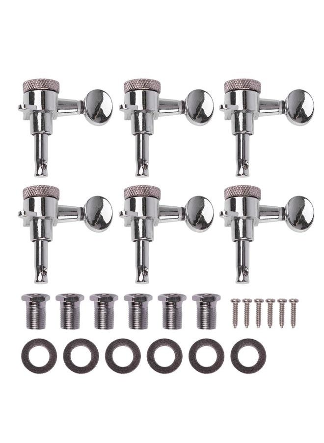 3R3L Guitar Tuner Peg with Lock String Tuning Locking Peg Replacement for Electric Acoustic Guitar