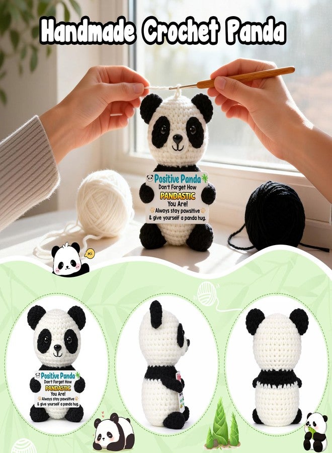 هدايا BuiltFit الملهمة والتحفيزية - هدايا تخرج على شكل باندا كروشيه للبنات والأولاد والرجال والنساء، هدايا عيد ميلاد مبهجة ومحفزة للابنة وطالبات الجامعة والأصدقاء وزميلات العمل - Image 3