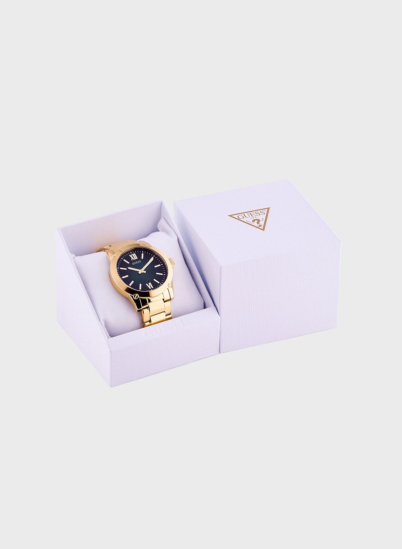 GUESS Crescent Steel Strap Analog Watch  - Image 5