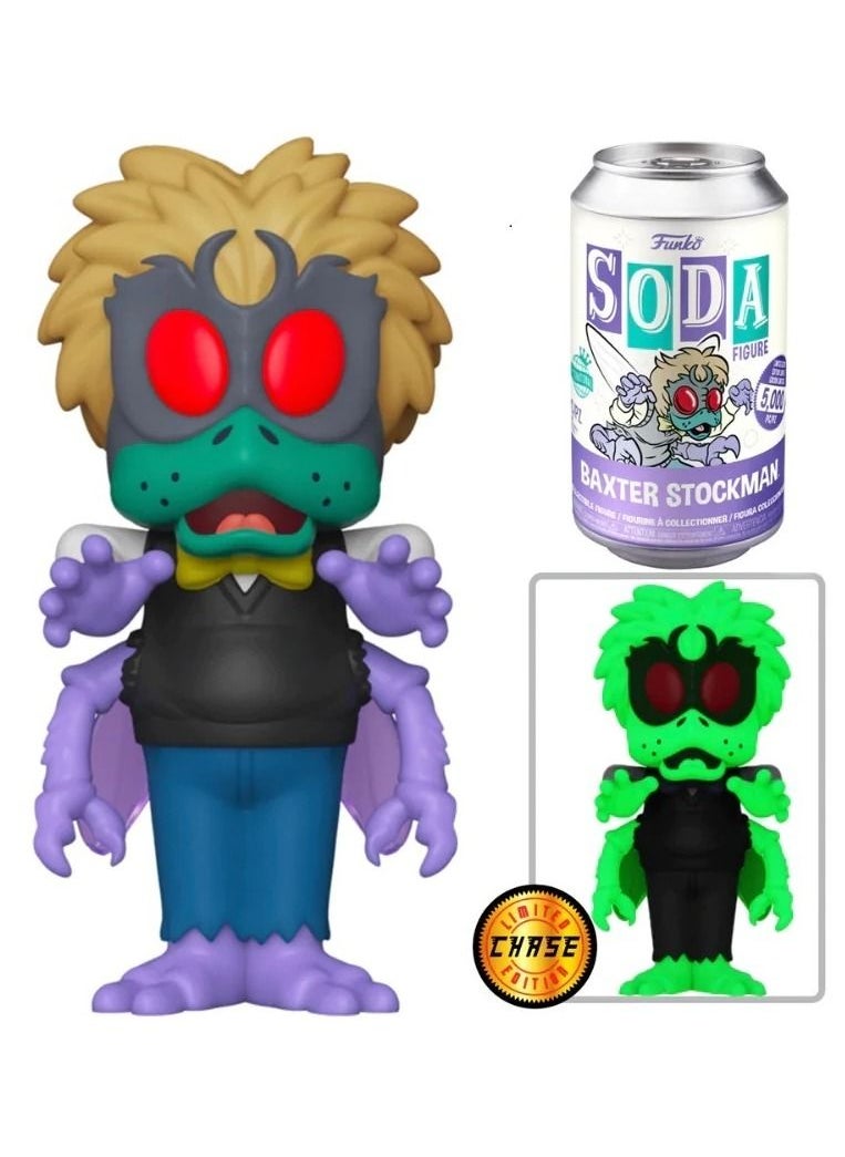 Funko Vinyl Soda Baxter Stockman With Chase Gw Ie Action Figure 
