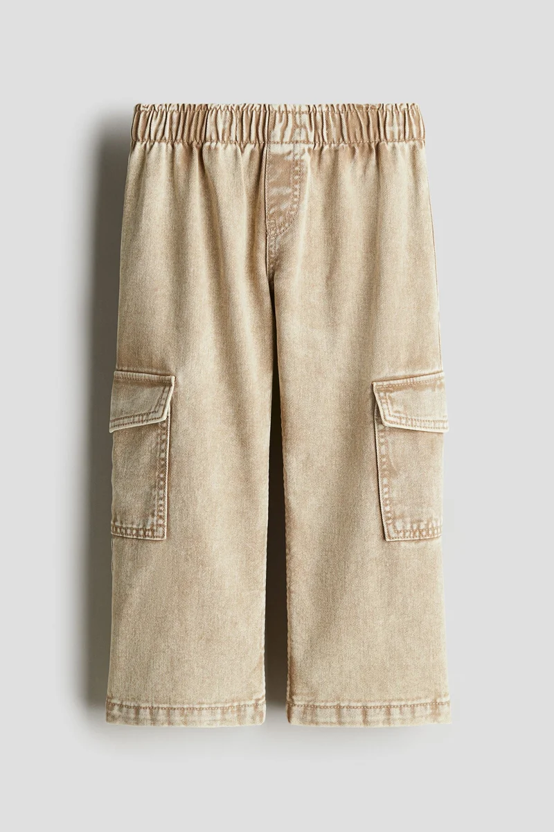 H&M Wide leg cargo trousers