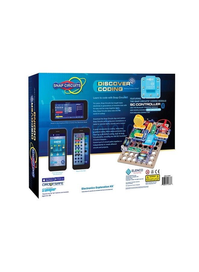 Snap Circuits Elenco Discover Coding Toy For Kids Ages 8 And Up - Image 1