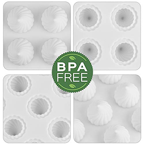 OCPO KITCHEN Russian Tale Silicone Mold for Baking Mousse Cake, Candy, Pastry, Chocolate, Cupcake, Jelly, Pudding, Cake Decoration Mold, 3D Russian Tale Shape (15-Cavity) - Image 3