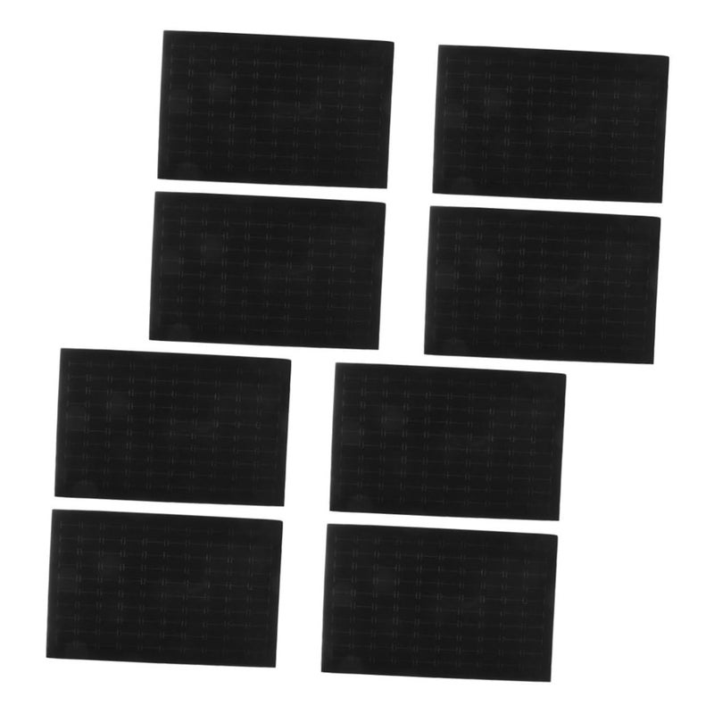 8pcs Jewelry Organizer Sponge Pads Stackable Display Cushions for Earrings and Rings Easy Access Storage - Image 2