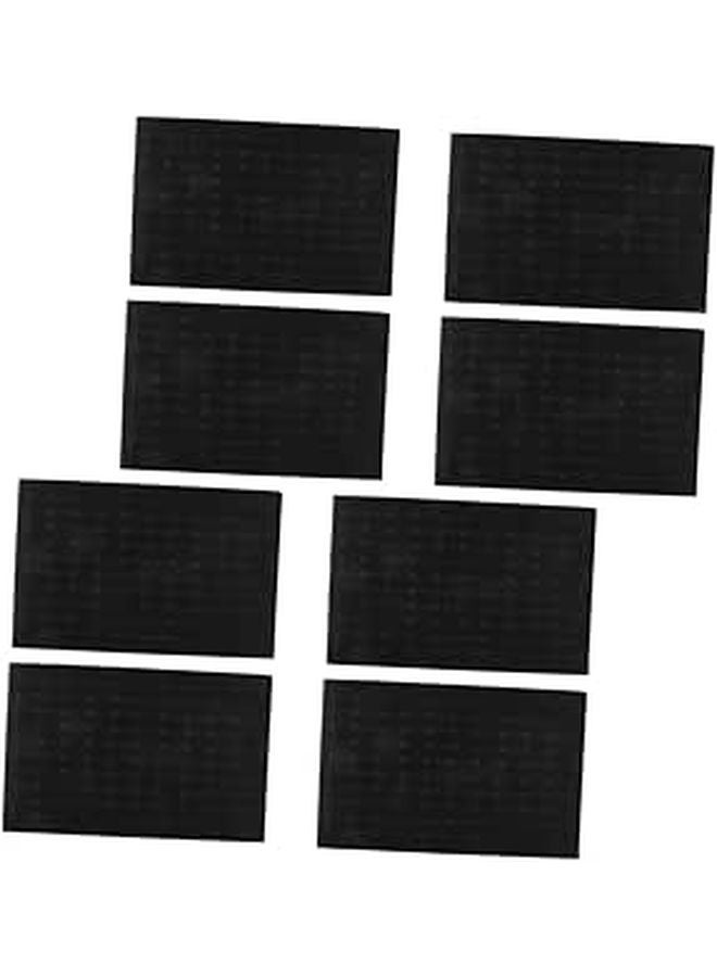 8pcs Jewelry Organizer Sponge Pads Stackable Display Cushions for Earrings and Rings Easy Access Storage - Image 1