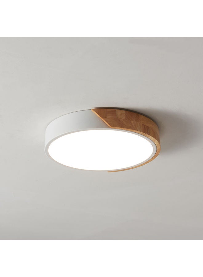 Loquat LED Ceiling Light White 300x50mm - Image 3