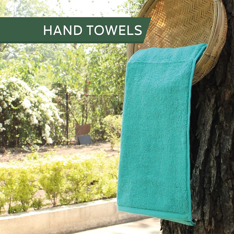 AUXIMPRO Bamboo Hand Towel 65 x 40 cm Super Soft Quick Absorbent 600 GSM - Image 5