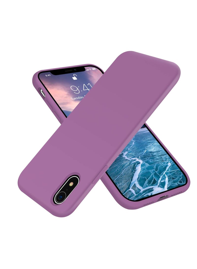 iPhone XR Case, Full Covered Shockproof Phone Case Flexible Liquid Silicone Gel Rubber Cover, Slim Fit Protective Phone Case 6.1 inch with Soft... - Image 1